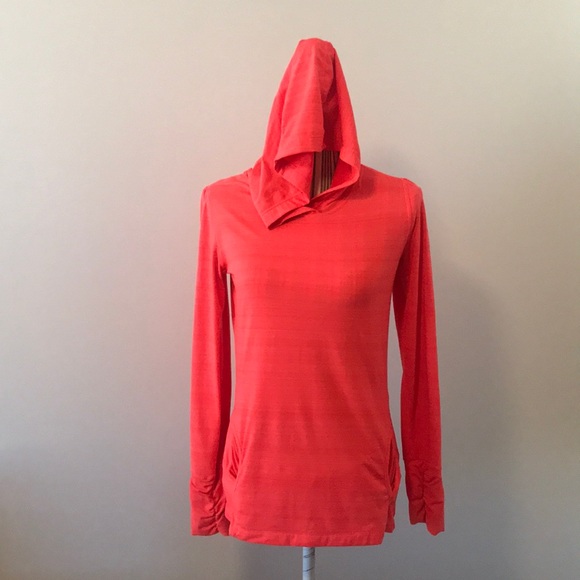 MPG Tops - Women’s Orange Activewear Hoodie